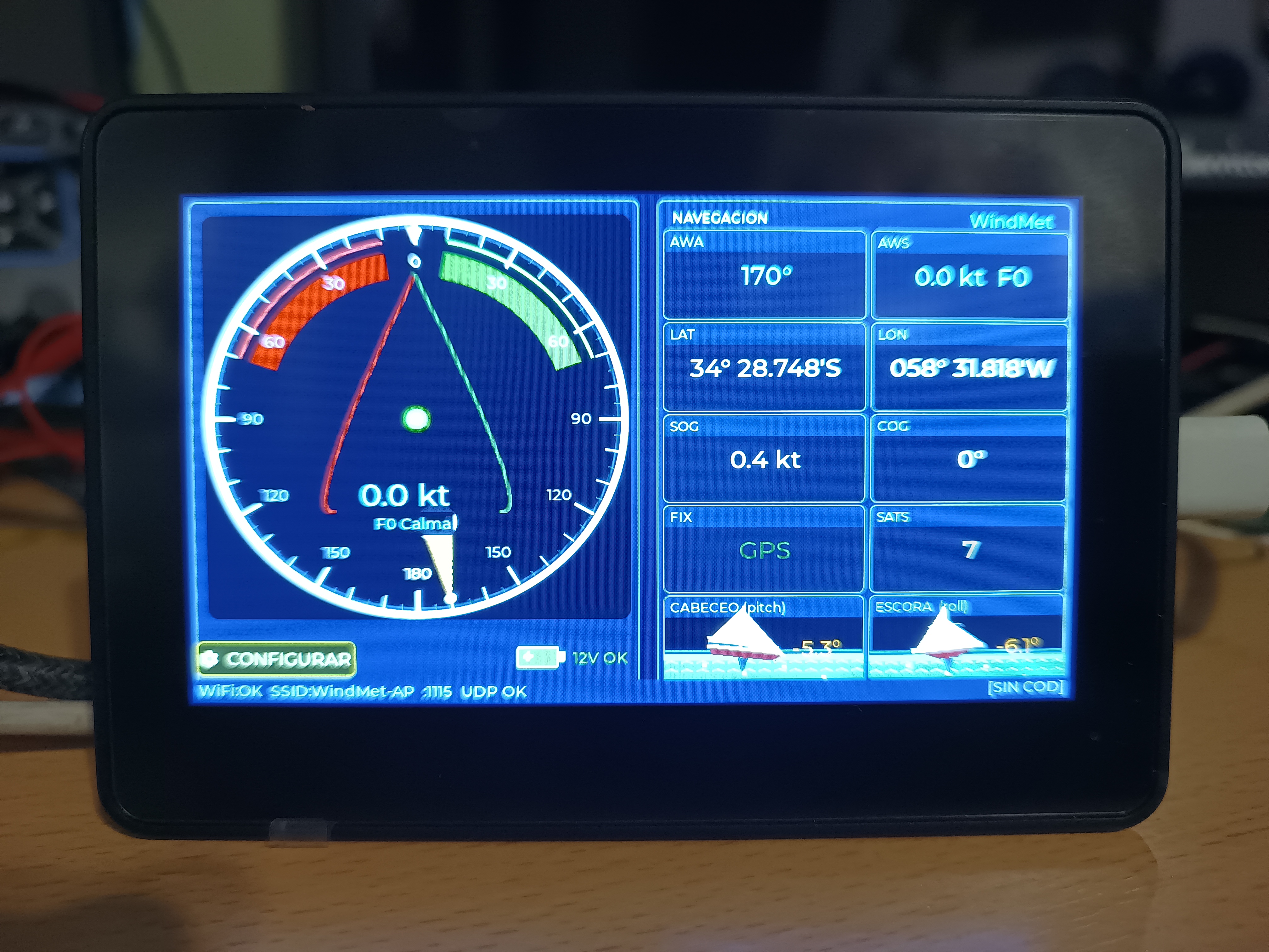 DISPLAY 4.3 inalambrico