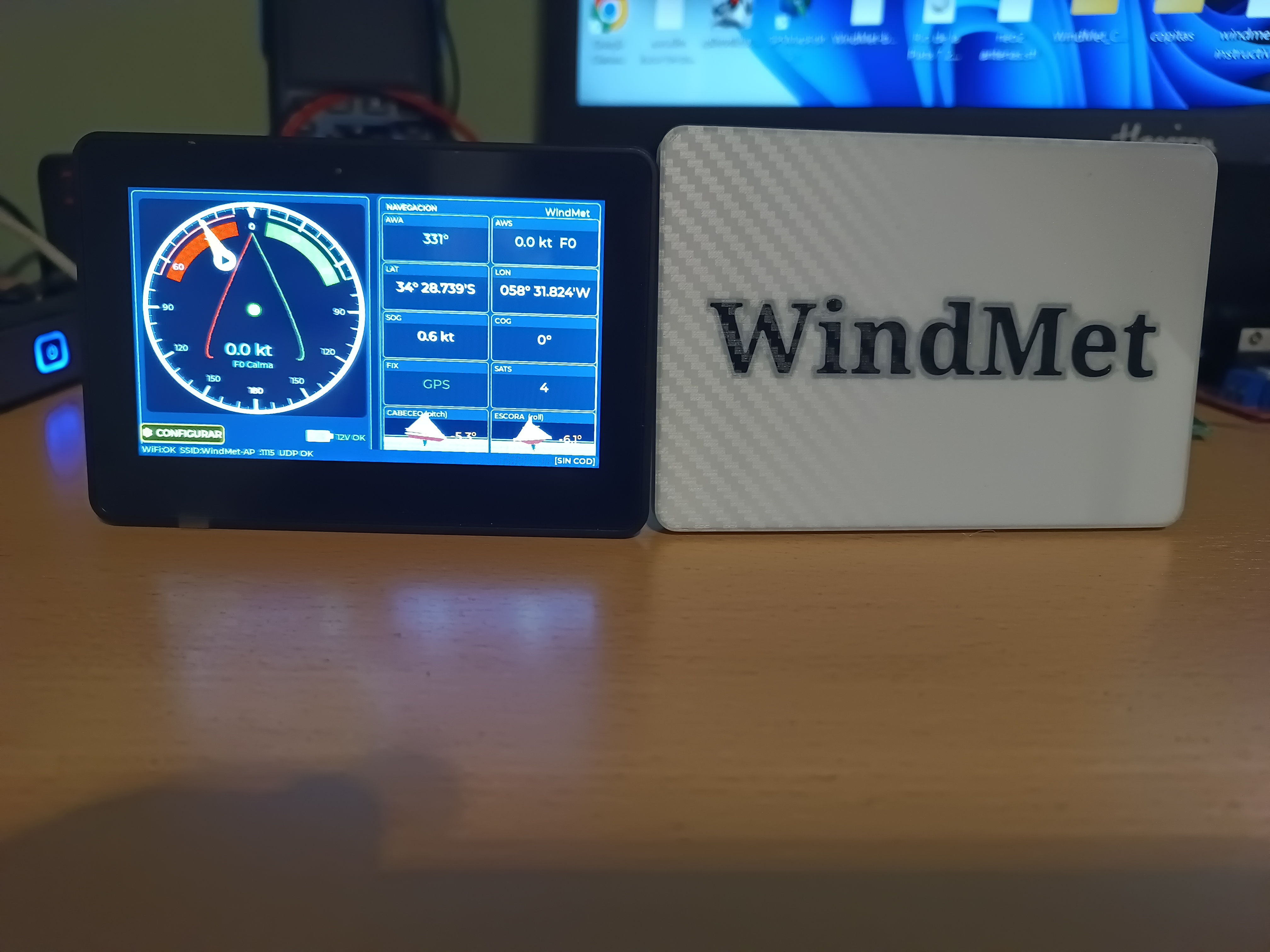 DISPLAY 4.3 inalambrico