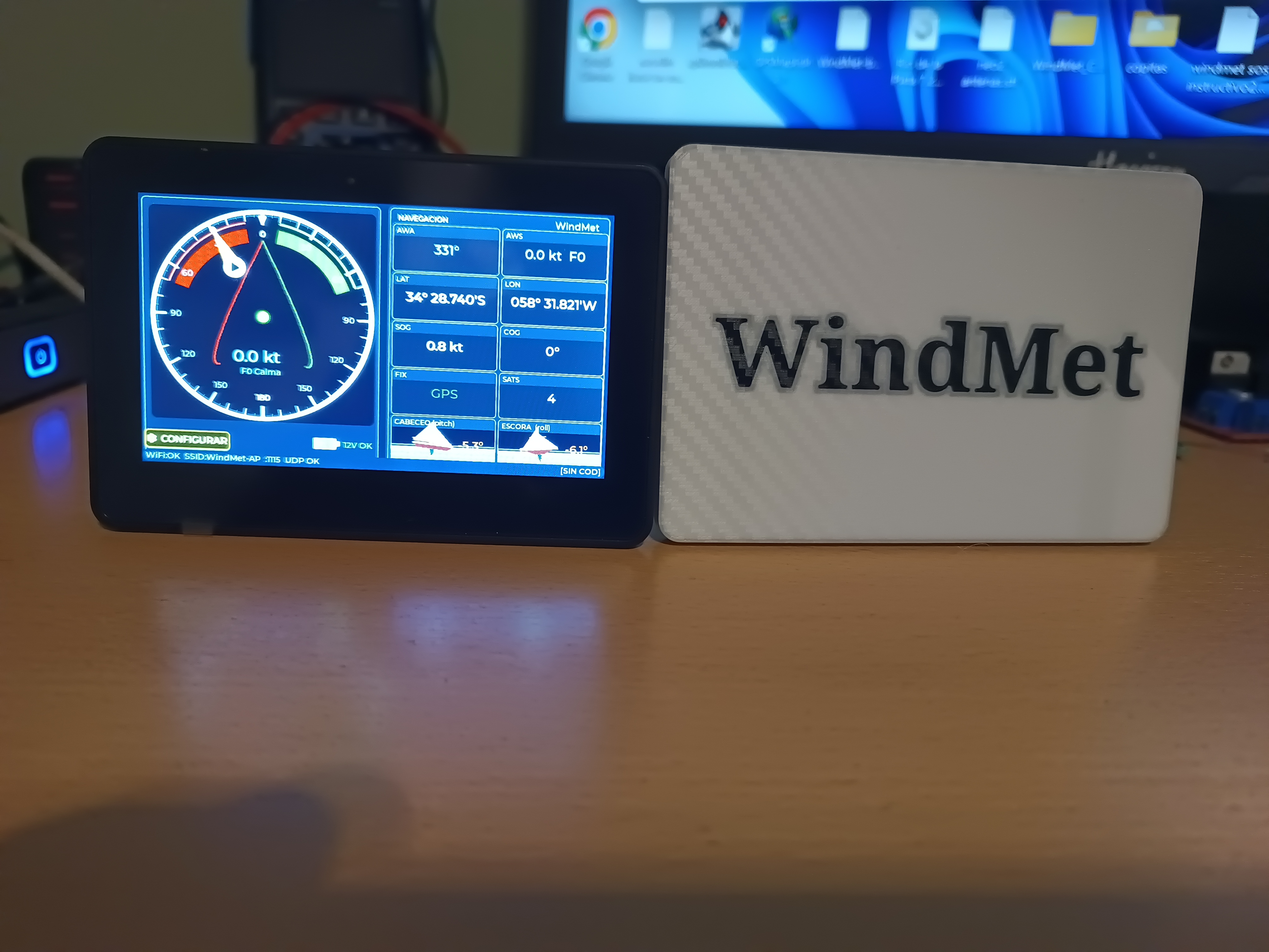 DISPLAY 4.3 inalambrico